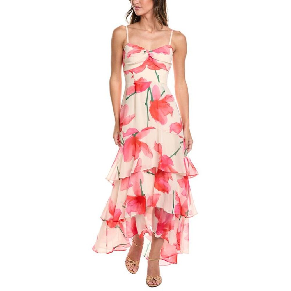 Hutch Womens  Ruffle Maxi Dress